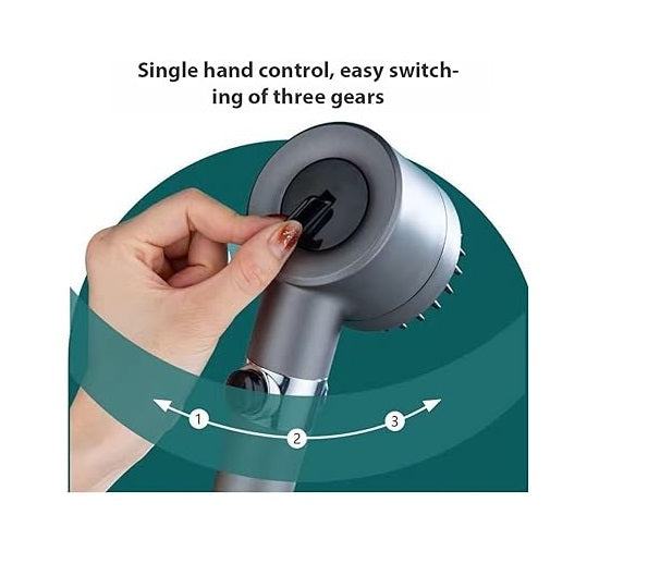 3 Modes Anti Bacterial Shower Head
